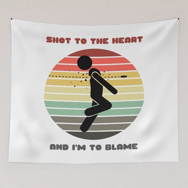 Item preview, Sunset Serial Killer / Shot to the Heart and I'm to Blame designed and sold by Nathalie Aynié.