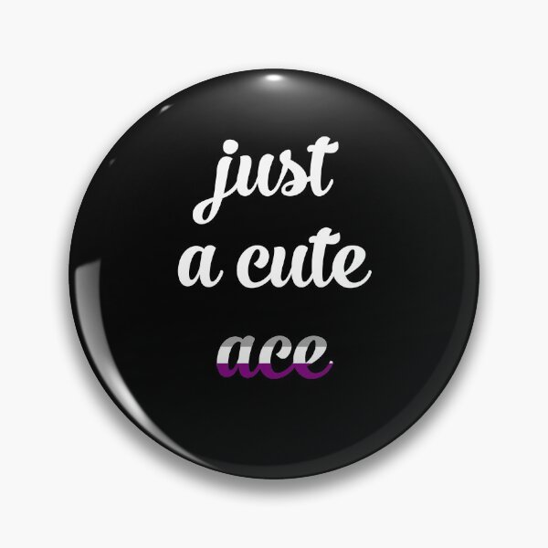 Item preview, Just a cute ace - asexual pride flag designed and sold by flowerblossoms.