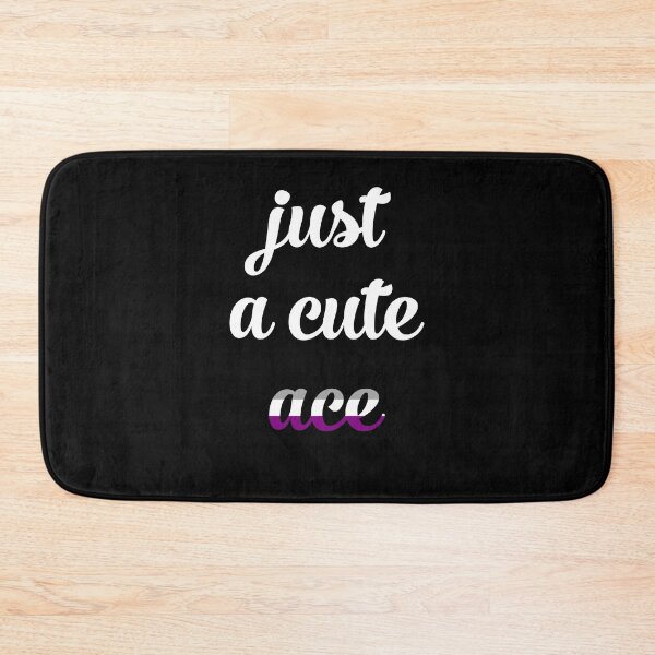Item preview, Just a cute ace - asexual pride flag designed and sold by flowerblossoms.