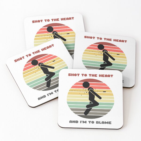 Item preview, Sunset Serial Killer / Shot to the Heart and I'm to Blame designed and sold by Nathalie Aynié.