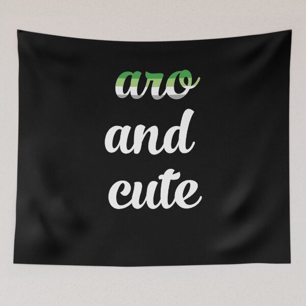 Item preview, Cute aro - aromantic pride flag designed and sold by flowerblossoms.