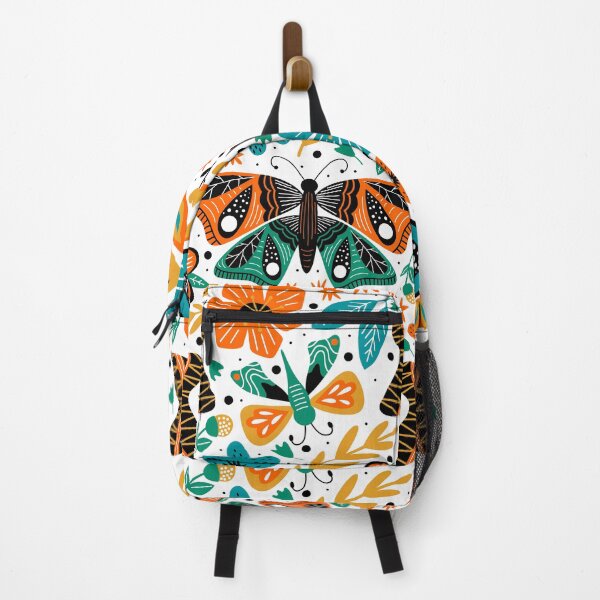 Item preview, Butterflies And Blooming Spring Flowers designed and sold by Vector Scout Lab.