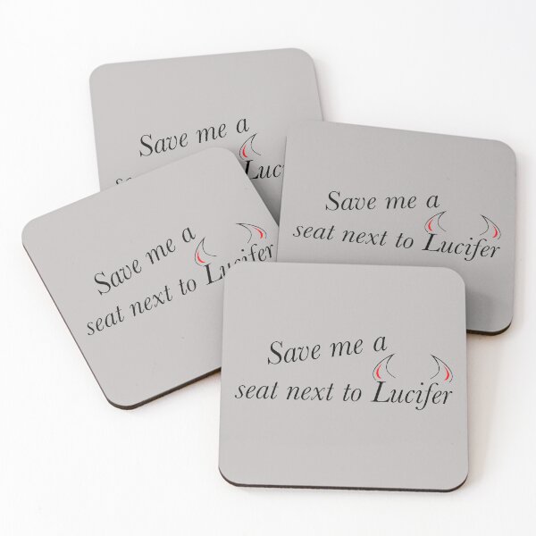 Item preview, Save me a seat next to Lucifer designed and sold by Limitless Equality ..