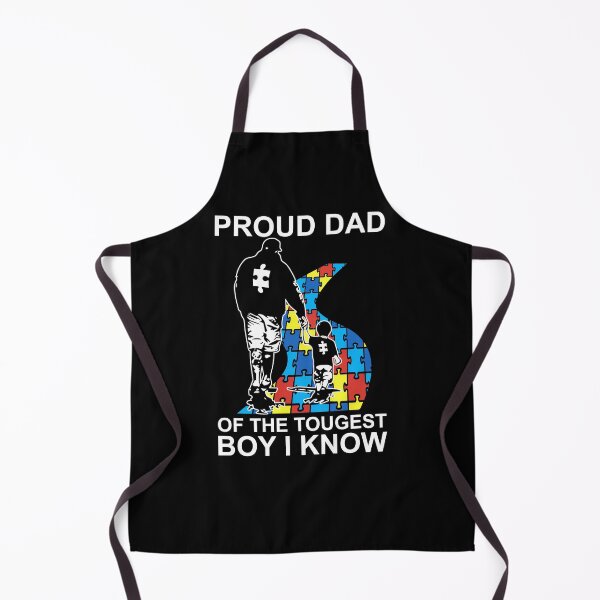 Item preview, Proud Dad Of The Tougest Boy I Know Autism designed and sold by shlebah.