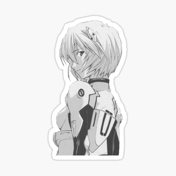 Rei Ayanami Sticker By Thepicturepatch Redbubble