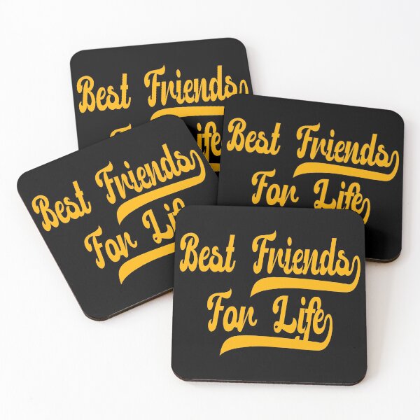 Item preview, Best Friends For Life Designs : Retro Yellow designed and sold by aventi24.