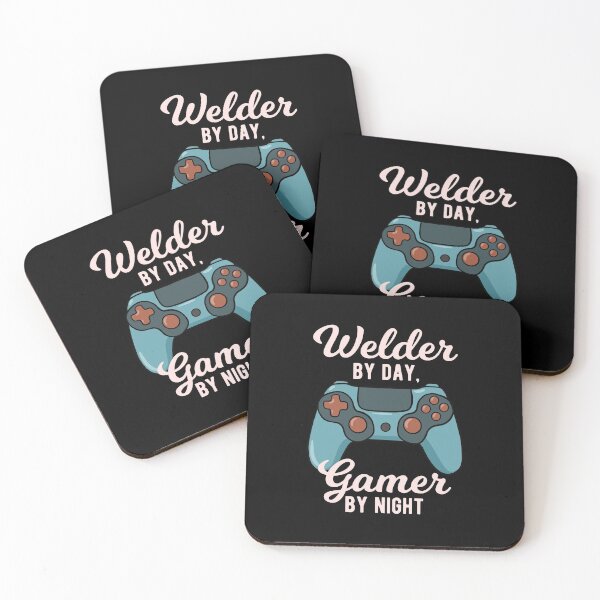 Item preview, Welder By Day Gamer By Night designed and sold by winwinshirt.