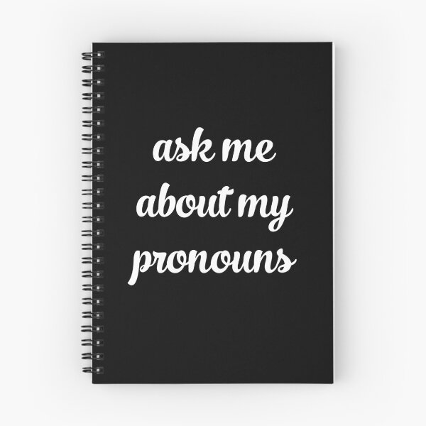 Item preview, Ask me about my pronouns designed and sold by flowerblossoms.