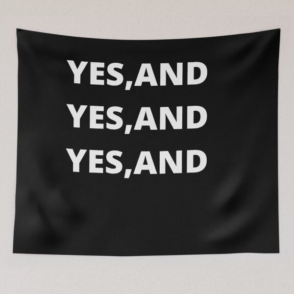 Item preview, yes and yes and funny repetitive design designed and sold by AnujShah7.