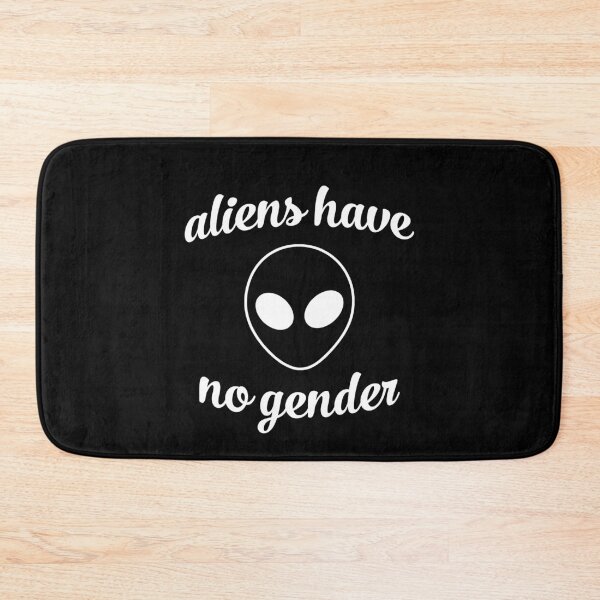 Item preview, Aliens have no gender - agender pride  designed and sold by flowerblossoms.