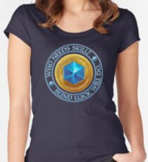 Game of Luck v3 Women's Fitted Scoop T-Shirt