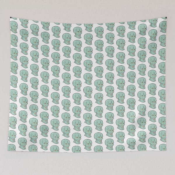 Item preview, Handsome Squidward pattern designed and sold by SquidwardMemes.