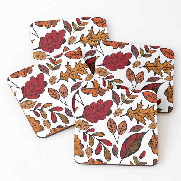 Item preview, Pattern leaf forest autumn trees lose leaves Dirty pattern mask in colorful self-made designed and sold by Shirtilike.
