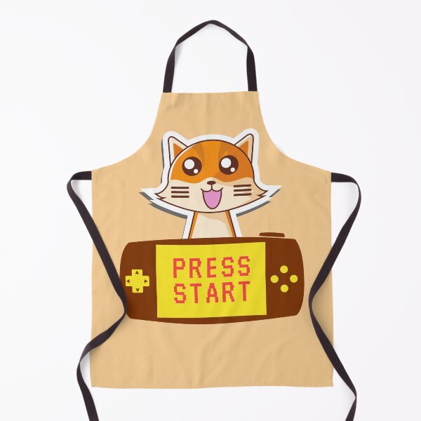 Item preview, Press Start designed and sold by Lovely-Cat-Shop.