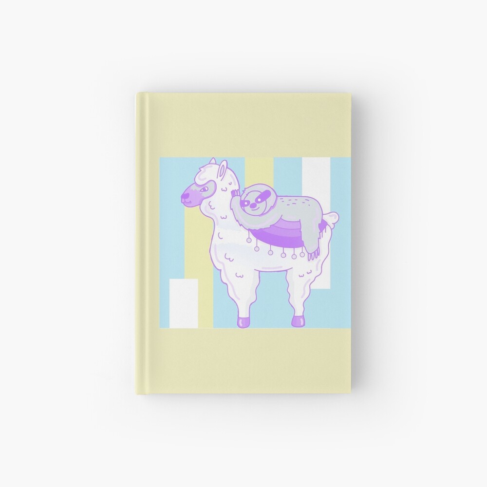 Alpaca & Sloth Best Friends Hardcover Journal