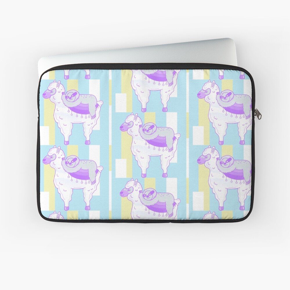 Alpaca & Sloth Best Friends Laptop Sleeve