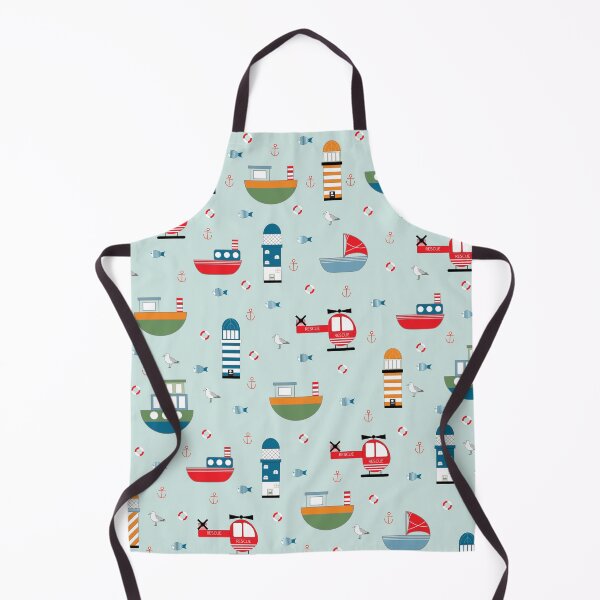 Item preview, Pale Blue Seaside/Nautical Scene designed and sold by shadowbright.