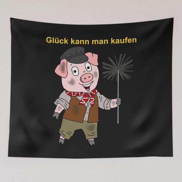 Item preview, Chimney sweep pig gift designed and sold by eiwo87.
