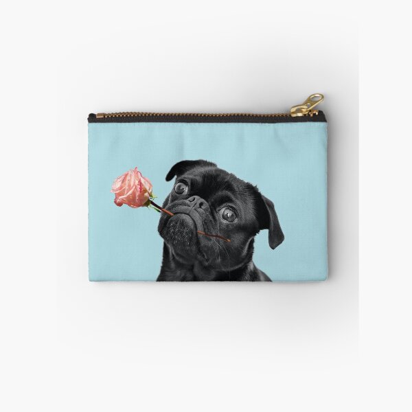 Item preview, Sweet pug in blue designed and sold by ESCAPZ.