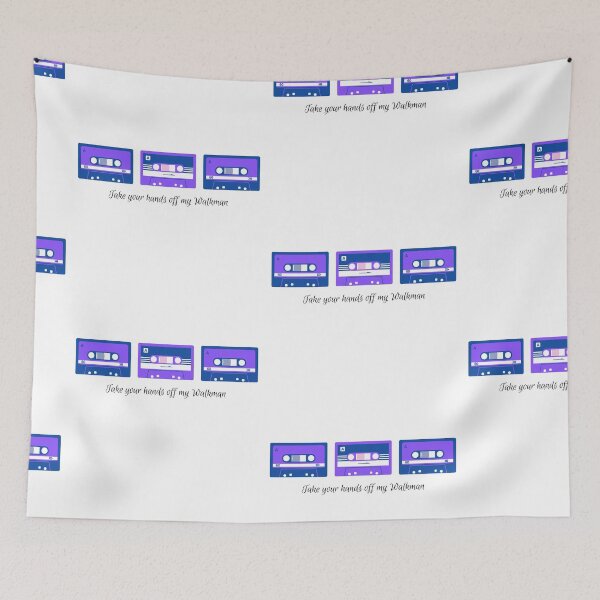 Item preview, take your hands off my walkman purple designed and sold by LannisterOnMars.