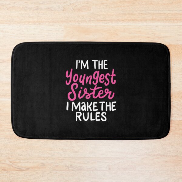 Item preview, Youngest Sister I Make The Rules Gift For Young Sis designed and sold by haselshirt.