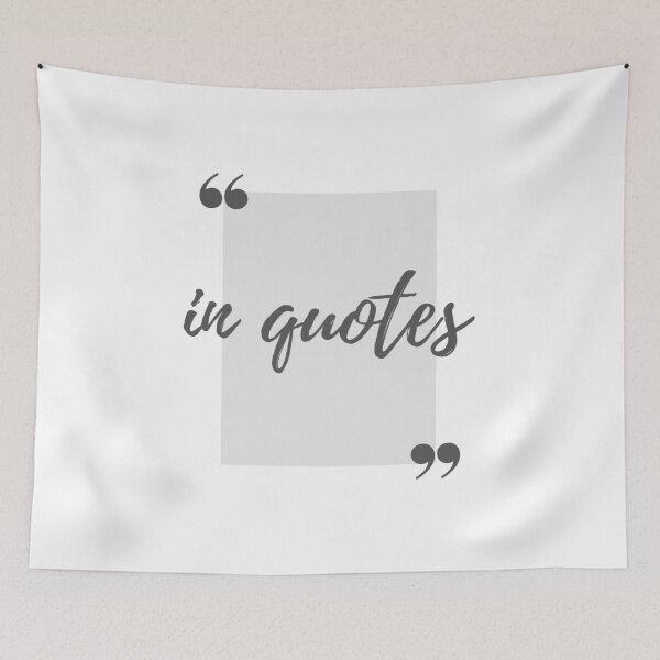 Item preview, in quotes designed and sold by FedoraDesign.