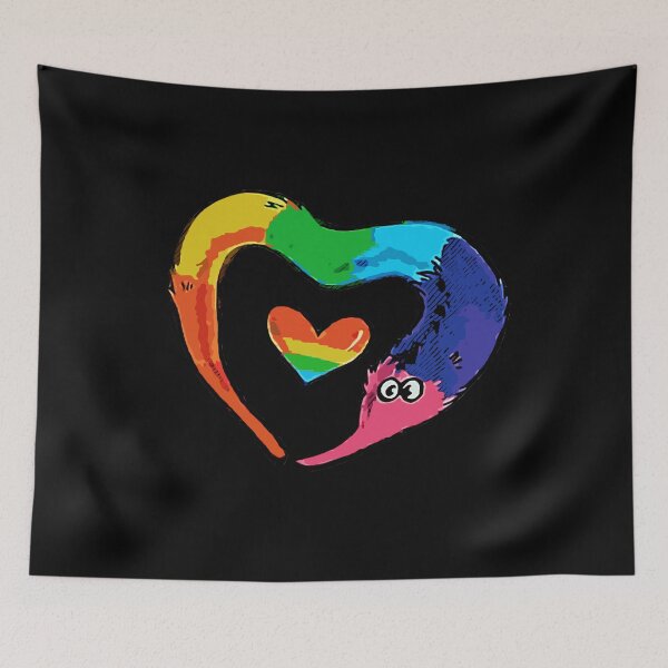 Item preview, worm on a string eat the rich colorful designed and sold by John Hana.