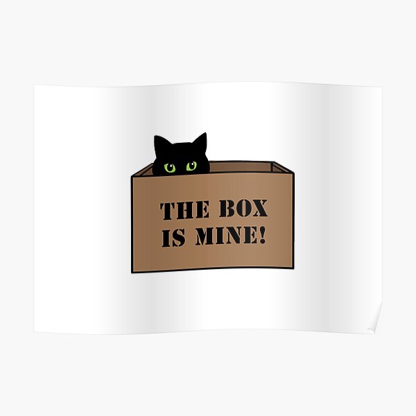 The Box is Mine! Poster