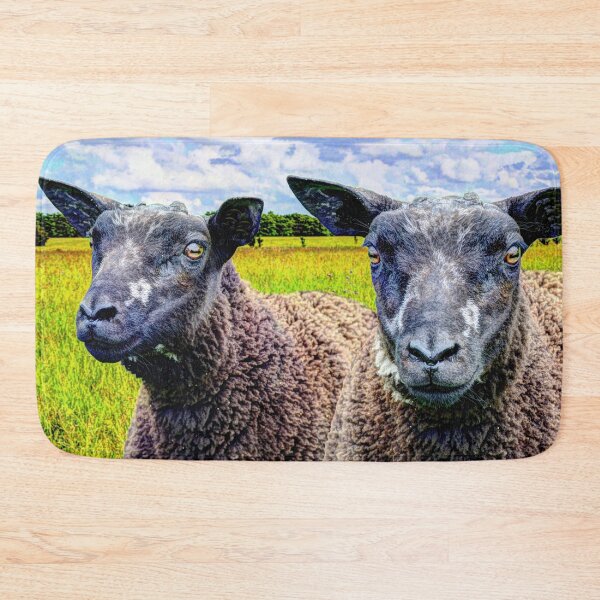 Item preview, Black sheep Panorama in Dutch meadow designed and sold by hendrikjan1958.