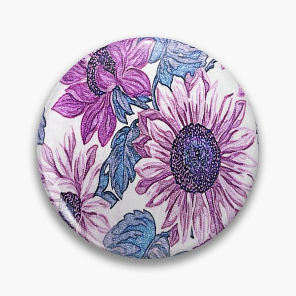 Item preview, Purple pastel flowers designed and sold by jolly3434.