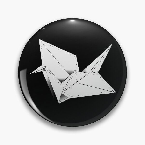 Item preview, Paper crane, black designed and sold by Artthensleep.