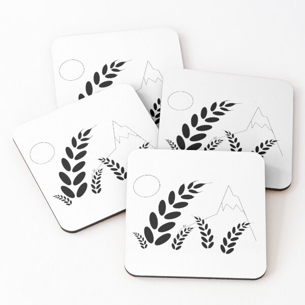 Item preview, Wheat fields near a mountain designed and sold by BV-creas.