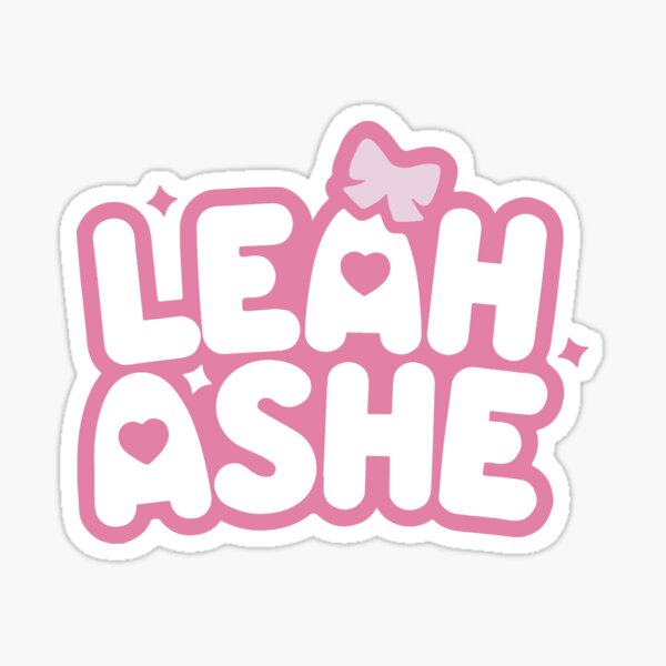 Leahashe Stickers Redbubble - leah ashe roblox hide and seek