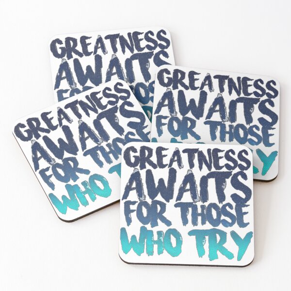 Item preview, Greatness Awaits For Those Who Try, Starry designed and sold by francojrf.