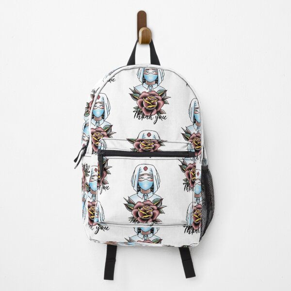 Item preview, Thank you Old school nurse traditional tattoo design designed and sold by LPdesigns2020.