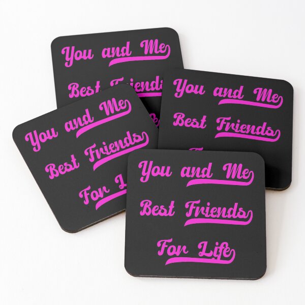 Item preview, You And Me Best friends For Life Design: Retro Pink designed and sold by aventi24.