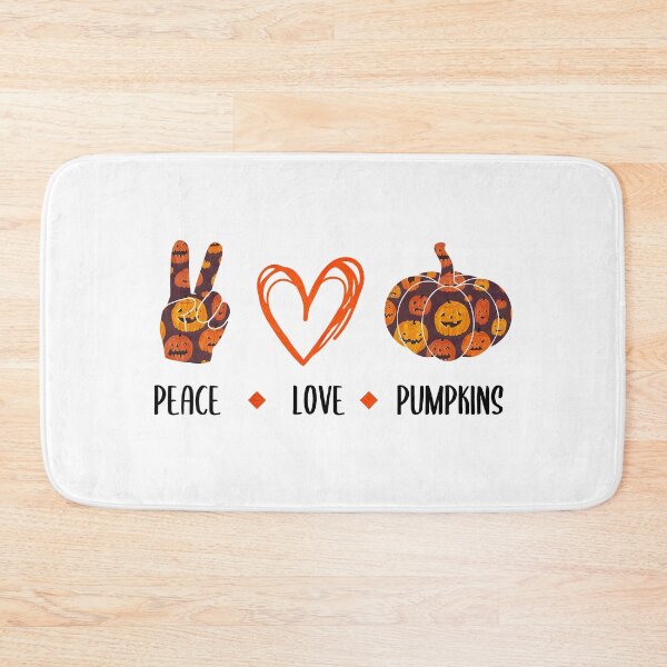 Item preview, peace love pumpkin (pumpkin faces) designed and sold by AdelDa19.