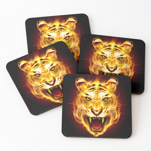 Item preview, TIGER FIRE FLAME   designed and sold by Ferroussastore.