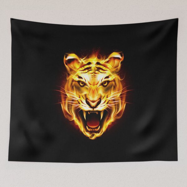 Item preview, TIGER FIRE FLAME   designed and sold by Ferroussastore.
