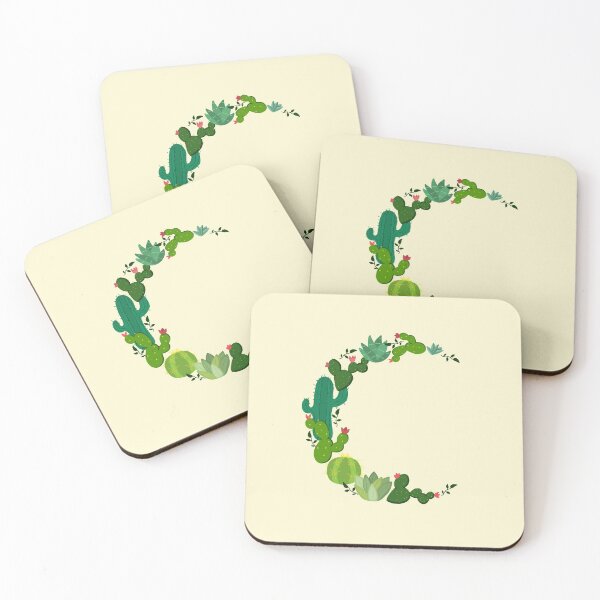Item preview, Cactus crescent moon designed and sold by galax-C.