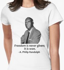 A. Philip Randolph Women's Fitted T-Shirt