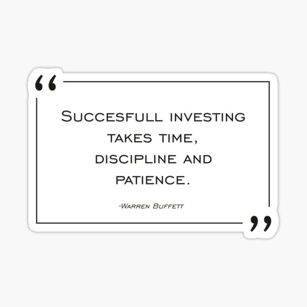 Item preview, a forex and stock trading Warren Buffett quote design designed and sold by gut2000.