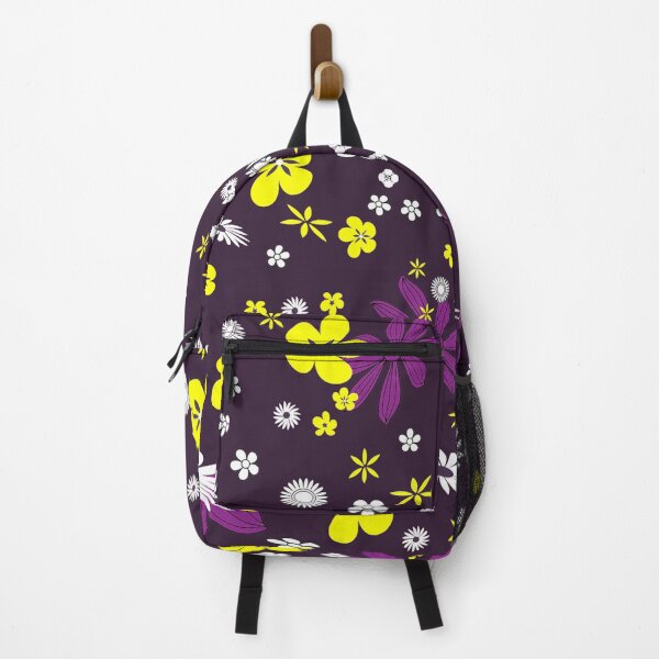 Item preview, Multi-coloured flowers background designed and sold by jolly3434.