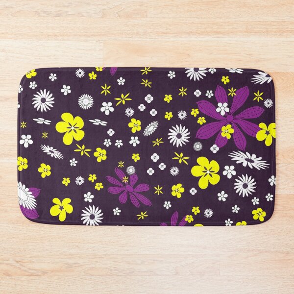 Item preview, Multi-coloured flowers background designed and sold by jolly3434.