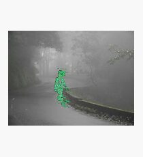 alone in the voidmatrix Photographic Print
