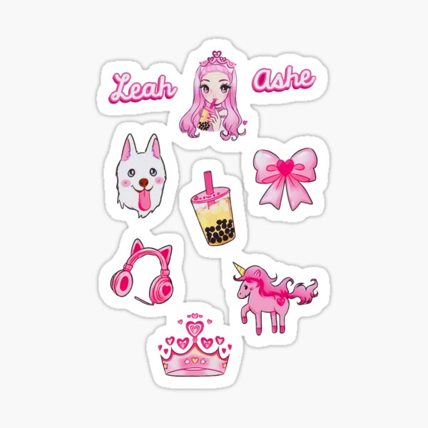 Leah Ashe Stickers Redbubble - 24 best leah ashe images roblox roblox youtubers roblox