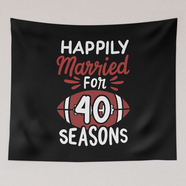 Item preview, 40th Wedding Anniversary Happily Married 40 Years designed and sold by haselshirt.