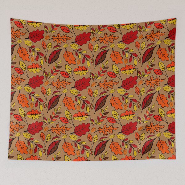 Item preview, Pattern autumn trees lose leaves colorful mix of colors. Autumnal pattern designed and sold by Shirtilike.
