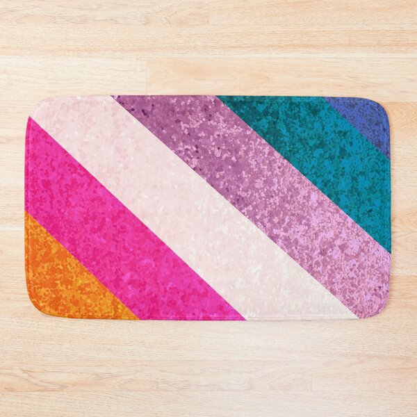 Item preview, Rainbow stripes with glitter  designed and sold by Urvashi Patel.