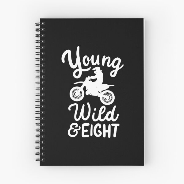 Item preview, 8th Birthday Young Wild & Eight Gift for Turning 8 designed and sold by haselshirt.